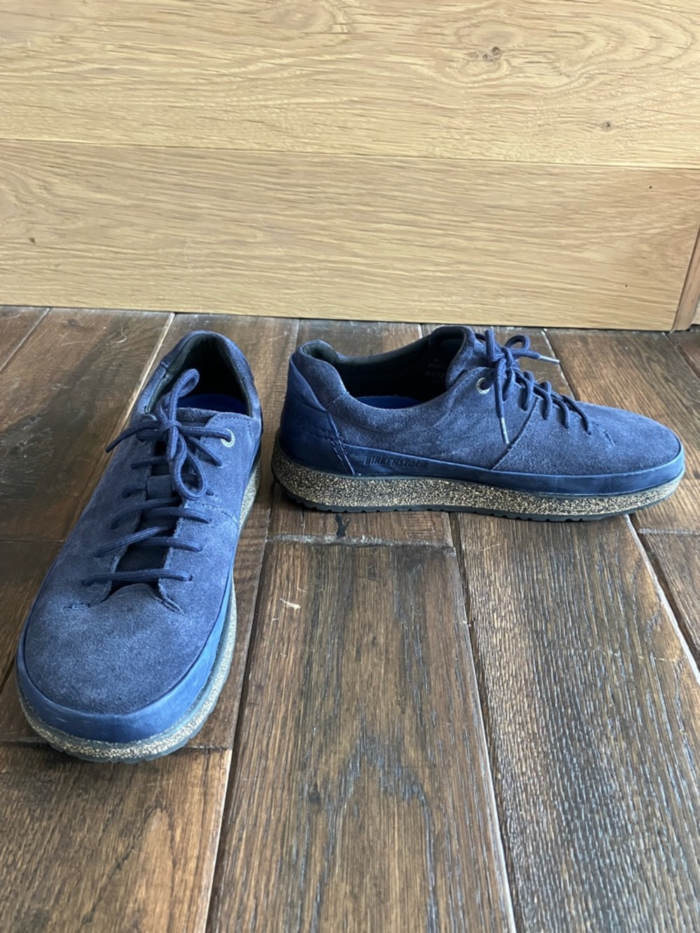NEW Birkenstock Honnef Low, Navy Suede, W9/EU40